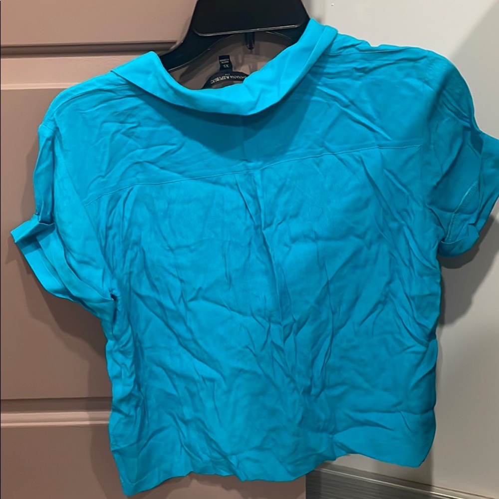 Blue button down - Picture 2 of 3
